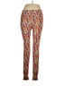Lularoe Paisley Orange Leggings Size 1X (estimated) - photo 1