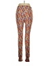 Lularoe Paisley Orange Leggings Size 1X (estimated) - photo 2