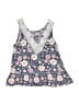 Max Studio 100% Viscose Blue Sleeveless Blouse Size 10 - 12 - photo 1