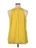 CAbi 100% Polyester Yellow Sleeveless Blouse Size XL - photo 2