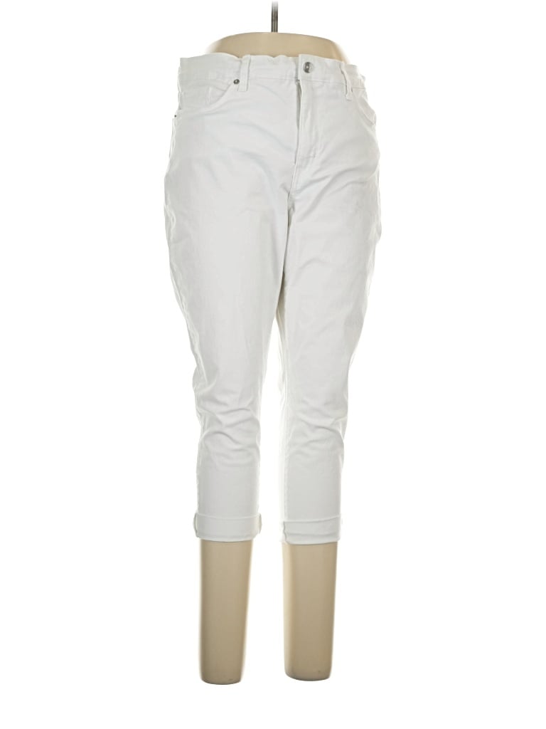 Pre-owned Crown & Ivy Jeggings In White