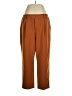 On 34th Solid Brown Casual Pants Size L - photo 1