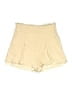 Bebe Gold Ivory Shorts Size 2 - photo 1