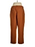 On 34th Solid Brown Casual Pants Size L - photo 2