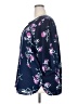 Woman Within Blue 3/4 Sleeve Blouse Size 22 (1X) - photo 5