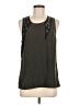 Pixley 100% Polyester Black Sleeveless Top Size M - photo 1