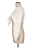 Shein 100% Rayon Ivory Long Sleeve Blouse Size L - photo 5