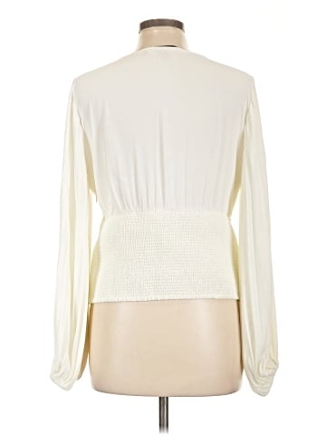 White House Black Market Long Sleeve Blouse (view 2)