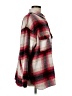 Revel Plaid Red Coat Size M - photo 4