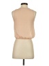 Charlotte Russe 100% Polyester Tan Sleeveless Blouse Size S - photo 2