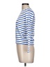 NBD 100% Cotton Blue Long Sleeve Turtleneck Size 10 - photo 5