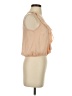Charlotte Russe 100% Polyester Tan Sleeveless Blouse Size S - photo 4