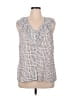 CAbi 100% Polyester White Sleeveless Blouse Size XL - photo 1