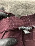 Deja Bleu 100% Polyester Stripes Burgundy Casual Pants Size L (petite) - photo 7