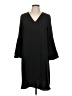 Alfani 100% Polyester Solid Black Casual Dress Size 10 - photo 1