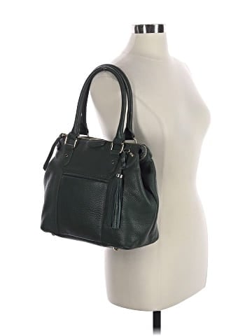 Isaac Mizrahi Leather Satchel (view 2)