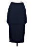 Paperoc Solid Blue Formal Skirt Size S - photo 2