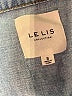 Le Lis Blue Denim Jacket Size S - photo 6