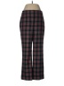 J.Crew Plaid Red Wool Pants Size 6 - photo 1