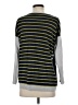 Foil Color Block Blue Pullover Sweater Size S - photo 2