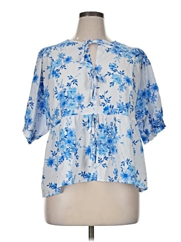 Counterparts Short Sleeve Blouse (view 1)