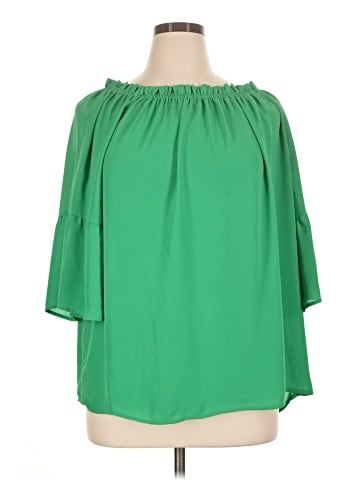 Violet & Claire 3/4 Sleeve Blouse (view 1)