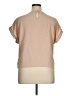 Shein 100% Polyester Tan Short Sleeve Top Size XL - photo 2