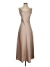 Unbranded 100% Polyester Tan Cocktail Dress Size XS - photo 1