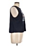 Fifth Sun Black Sleeveless T-Shirt Size L - photo 4