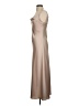 Unbranded 100% Polyester Tan Cocktail Dress Size XS - photo 5