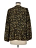 Pleione 100% Polyester Gold Long Sleeve Blouse Size M - photo 2