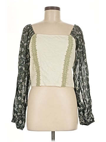 Forever That Girl for Anthropologie Long Sleeve Blouse (view 1)