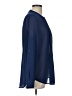 Old Navy 100% Polyester Blue Long Sleeve Henley Size L - photo 4