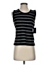 Kasper Black Sleeveless Top Size PS - photo 1