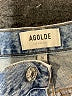AGOLDE 100% Cotton Blue Jeans Size 26 waist - photo 4
