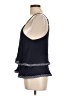 Papaya 100% Polyester Blue Sleeveless Top Size L - photo 5