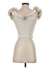 Express Ivory Sleeveless Top Size XS - photo 2