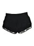 Athleta 100% Polyester Graphic Black Athletic Shorts Size L - photo 1