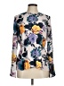 Halogen 100% Polyester Floral Ivory Long Sleeve Blouse Size M - photo 1