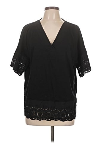 Style&Co Short Sleeve Blouse (view 1)