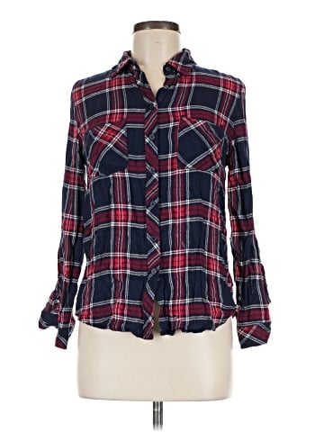 Romeo & Juliet Couture Long Sleeve Button-Down Shirt (view 1)