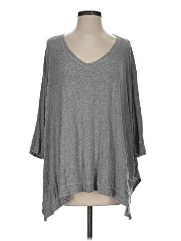 Bordeaux 3/4 Sleeve T-Shirt (view 1)