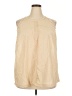 Torrid 100% Cotton Tan Sleeveless Blouse Size 2X Plus (2) - photo 1