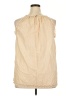 Torrid 100% Cotton Tan Sleeveless Blouse Size 2X Plus (2) - photo 2
