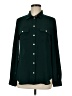 Ann Taylor LOFT 100% Polyester Green Long Sleeve Blouse Size M - photo 1