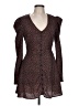 Missguided 100% Polyester Hearts Black Casual Dress Size 10 - photo 1