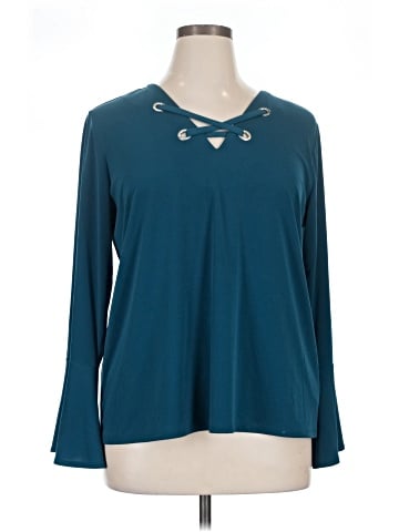 MICHAEL Michael Kors Long Sleeve Blouse (view 1)