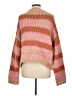 By Together 100% Acrylic Stripes Pink Pullover Sweater Size L - photo 2