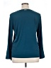 MICHAEL Michael Kors Teal Long Sleeve Blouse Size 1X - photo 2