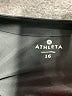 Athleta Solid Black Casual Dress Size 16 - photo 7